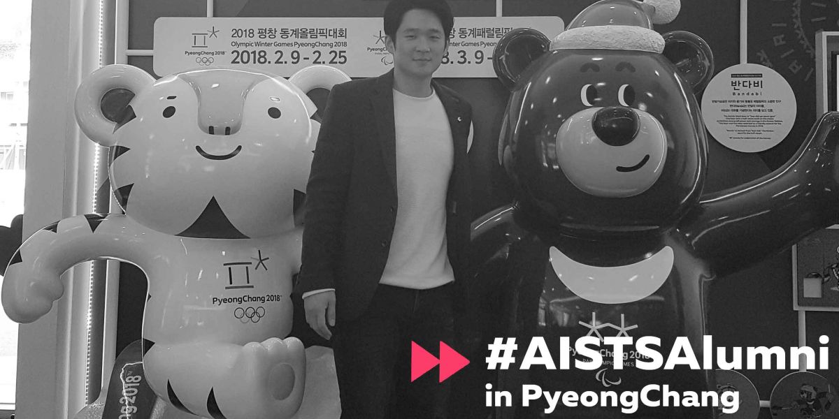 Junoh Lee AISTS alumni in Pyeongchang